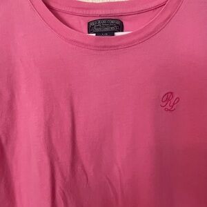 Ralph Lauren girls pink short sleeve tee